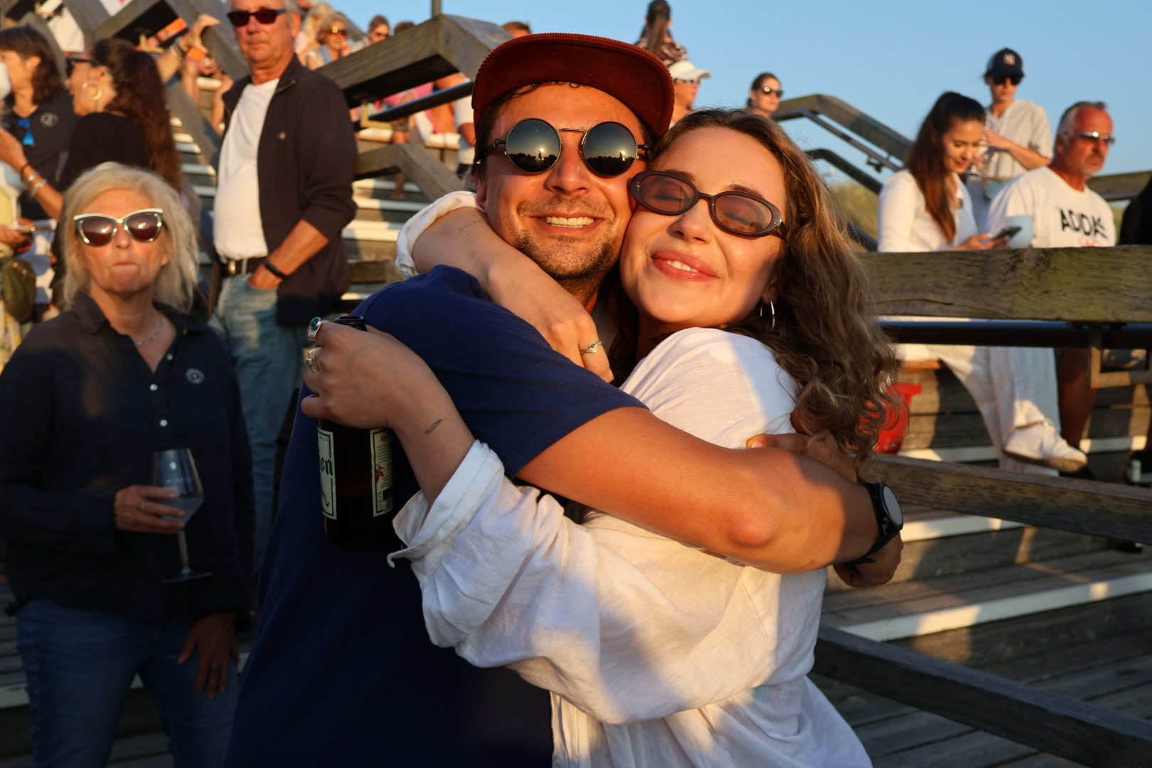 Freunde beim Sylt Weekend